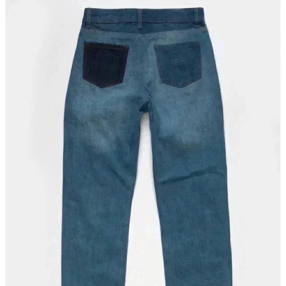 RSQ Patchwork Girls Straight Leg Jeans - Picture 3 of 5